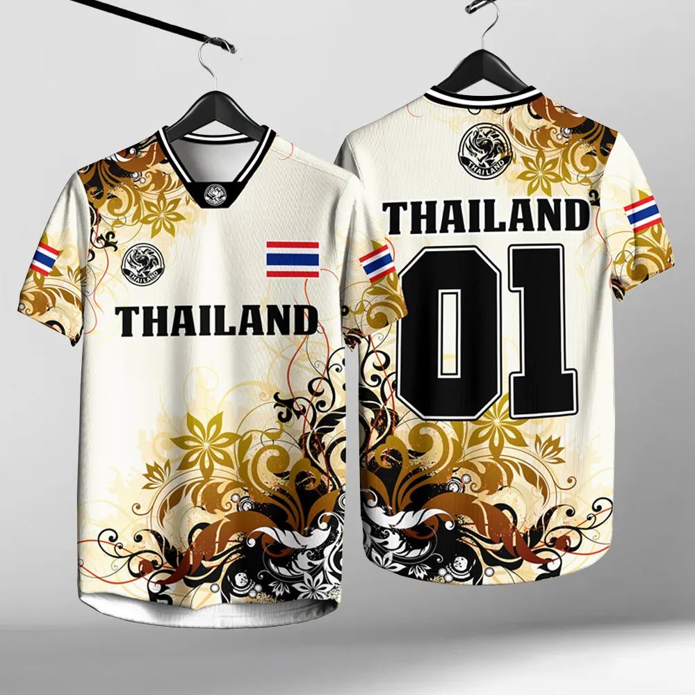 Thai Silk Blouse - Men and Women Elephant Thailand 3D