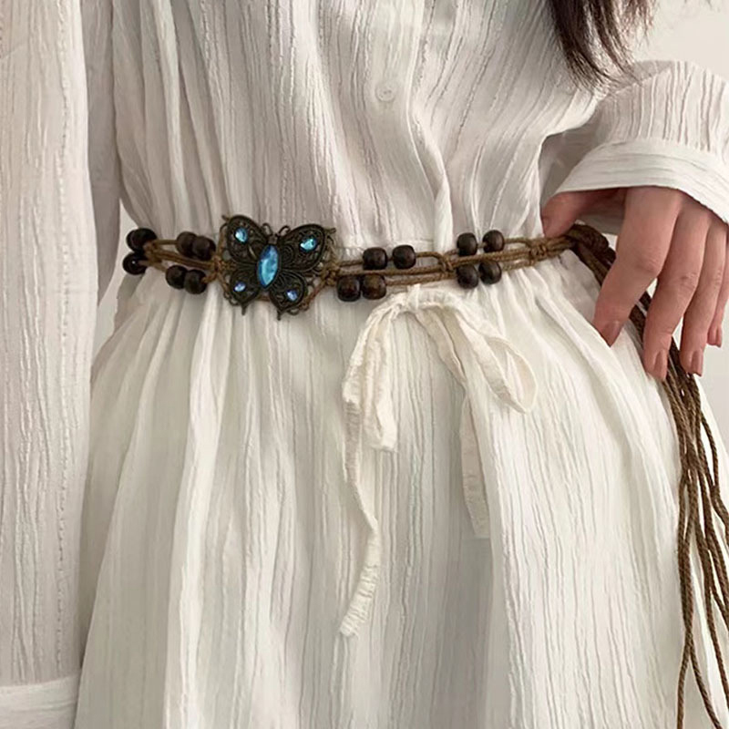 Ethnic Boho Fashion - ⭐ Bohemian Style Butterfly Water Diamond
