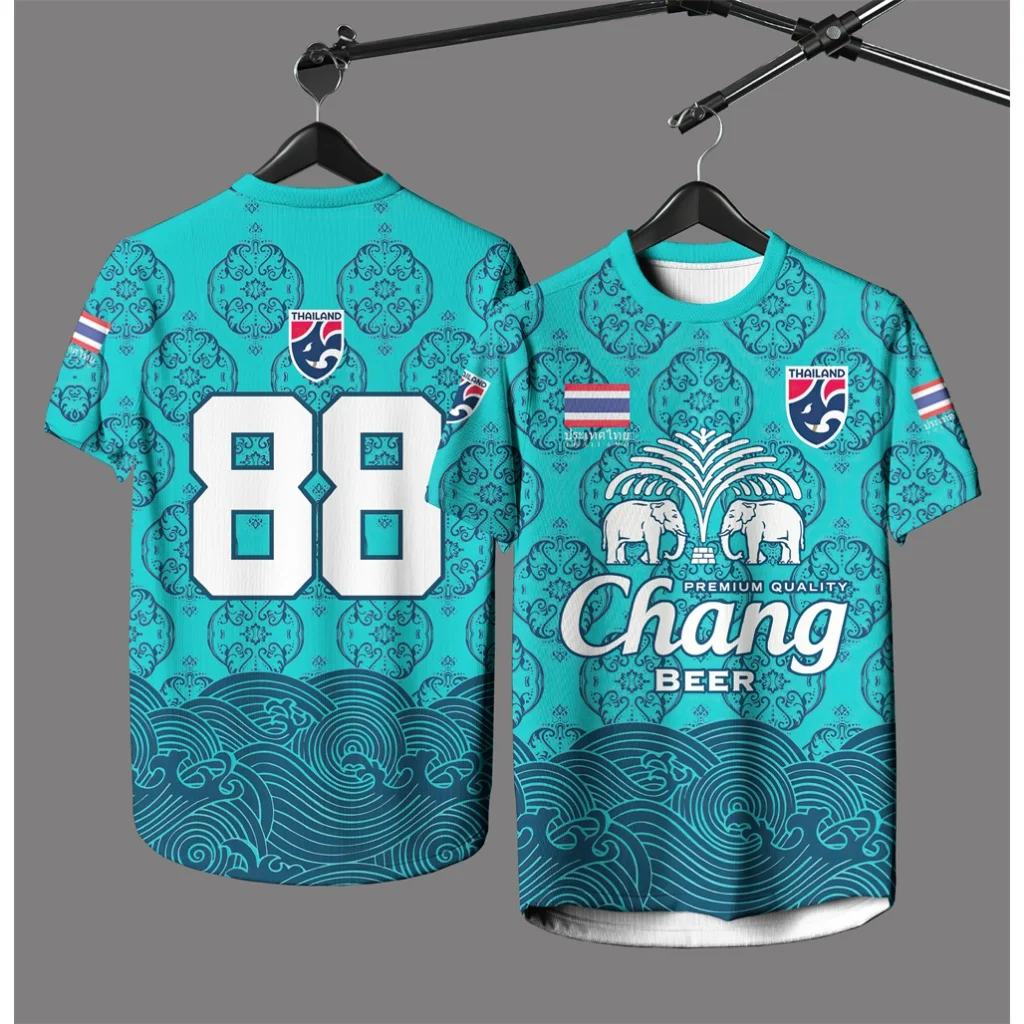Thai Silk Blouse - Summer New Thailand Chang Elephant 3D