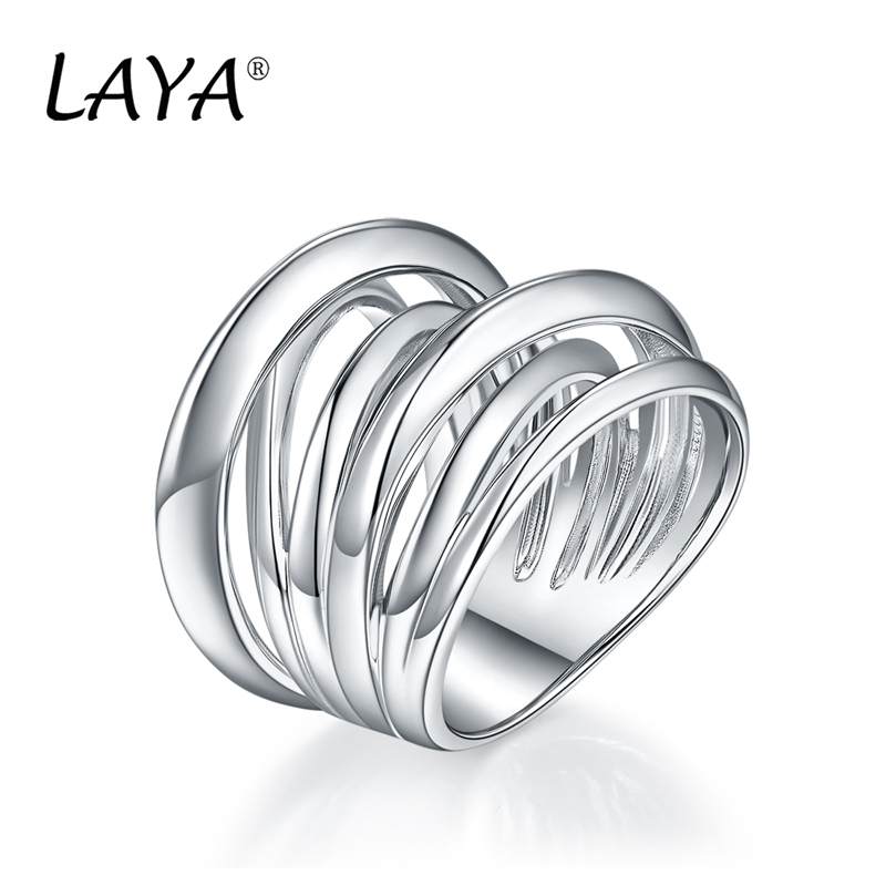 Ethnic Fashion Designer - LAYA 925 Sterling Silver Multi-Layer Cross