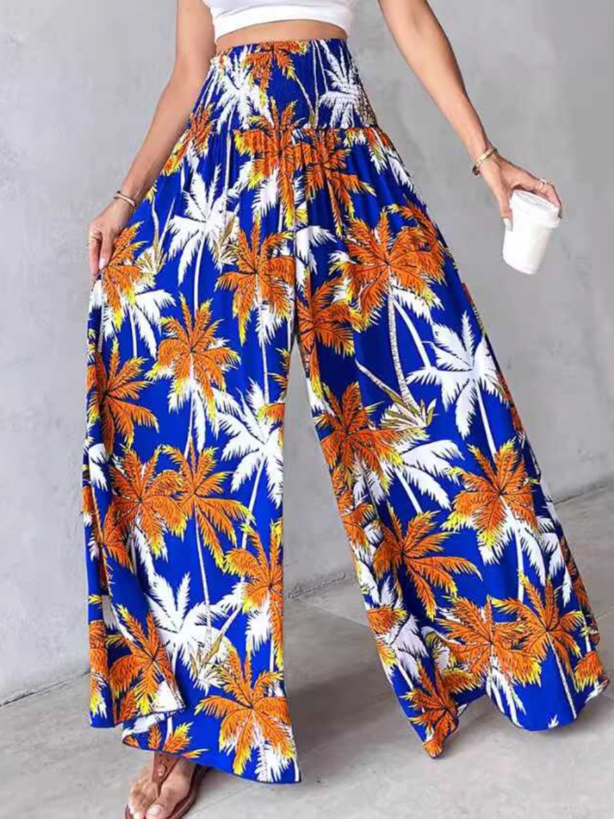 Bohemian High Waist Wide Leg P - đánh giá và giá Ethnic Boho Fashion