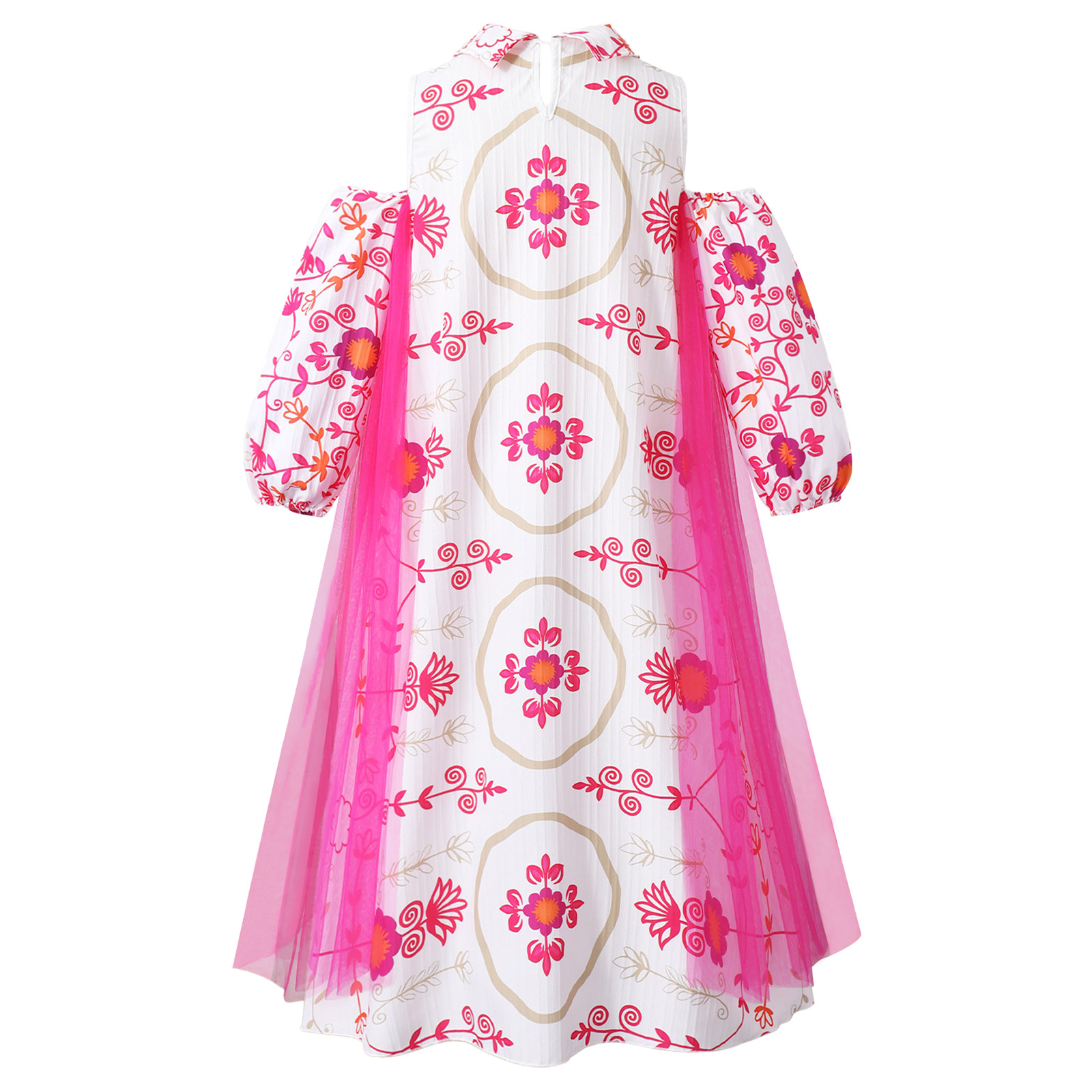 Girl Long Sleeve Mesh Patchwor - đánh giá và giá Ethnic Clothing & Online Fashion Store Khaadi Uk