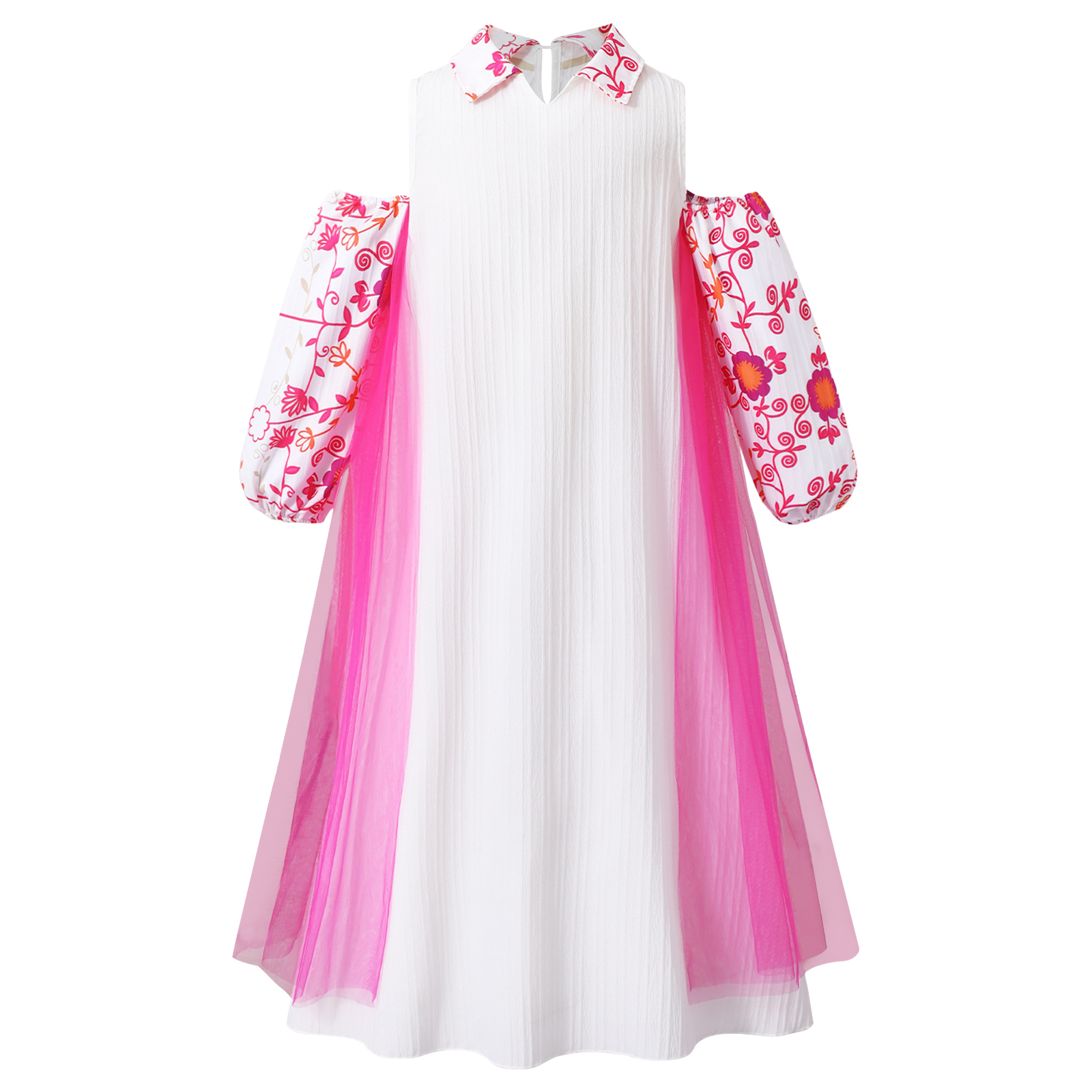 Girl Long Sleeve Mesh Patchwor - đánh giá và giá Ethnic Clothing & Online Fashion Store Khaadi Uk