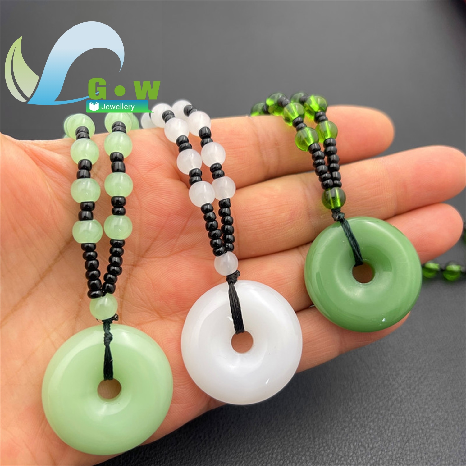 Large Jade Peace Pendant Neckl - đánh giá và giá Ethnic Fashion Store