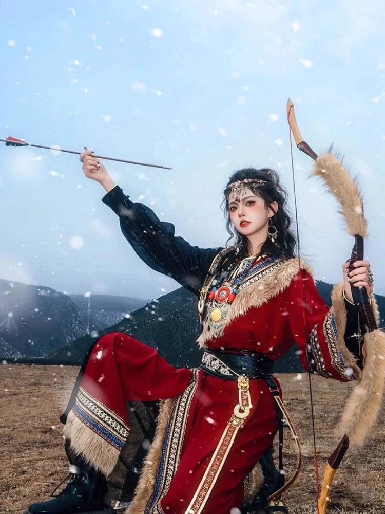 New Tibetan robe Tibet brigade - đánh giá và giá Ethnic Clothing & Online Fashion Store Khaadi Uk