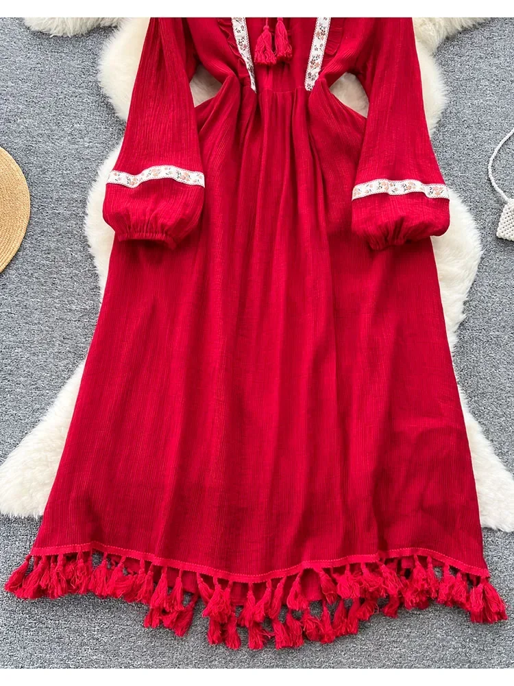 Spring/Summer Bohemian Dress W - đánh giá và giá Ethnic Boho Fashion
