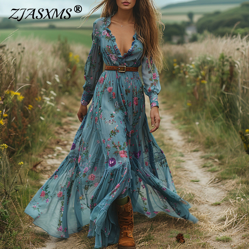 Ethnic Fashion Floral Print Vi - đánh giá và giá Ethnic Boho Fashion