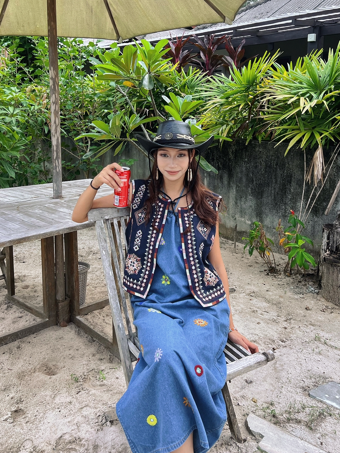 Bohemian Style Sleeveless roun - đánh giá và giá Ethnic Fashion Store