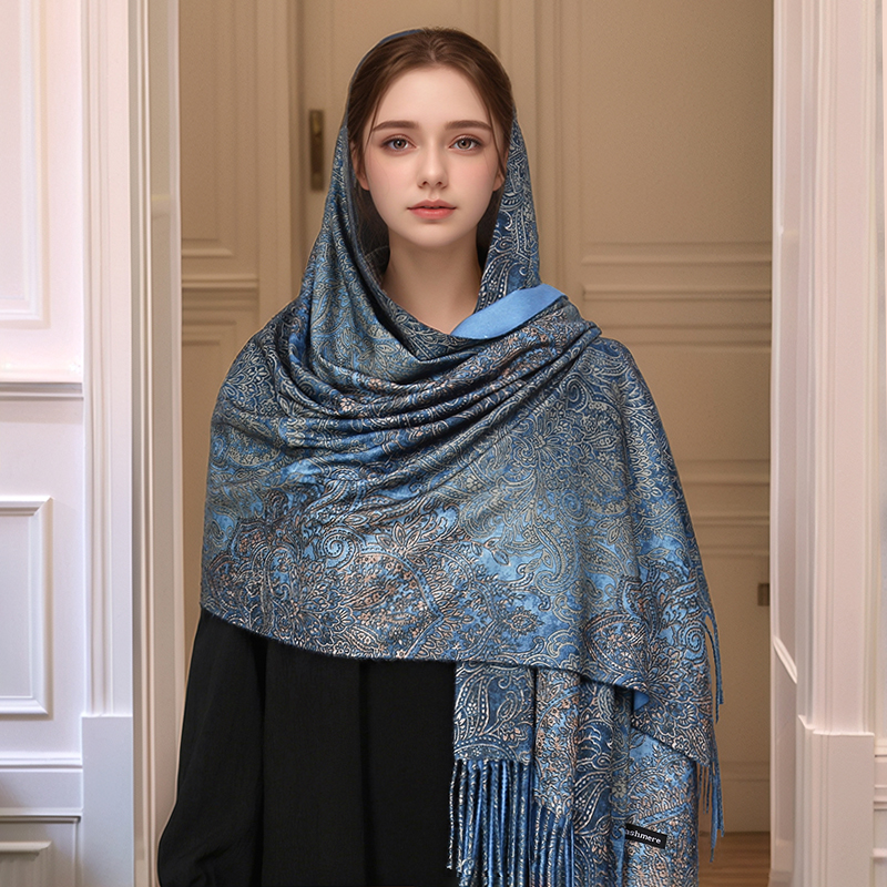Luxury Paisley Pashmina Shawl  - đánh giá và giá Ethnic Fashion Designer