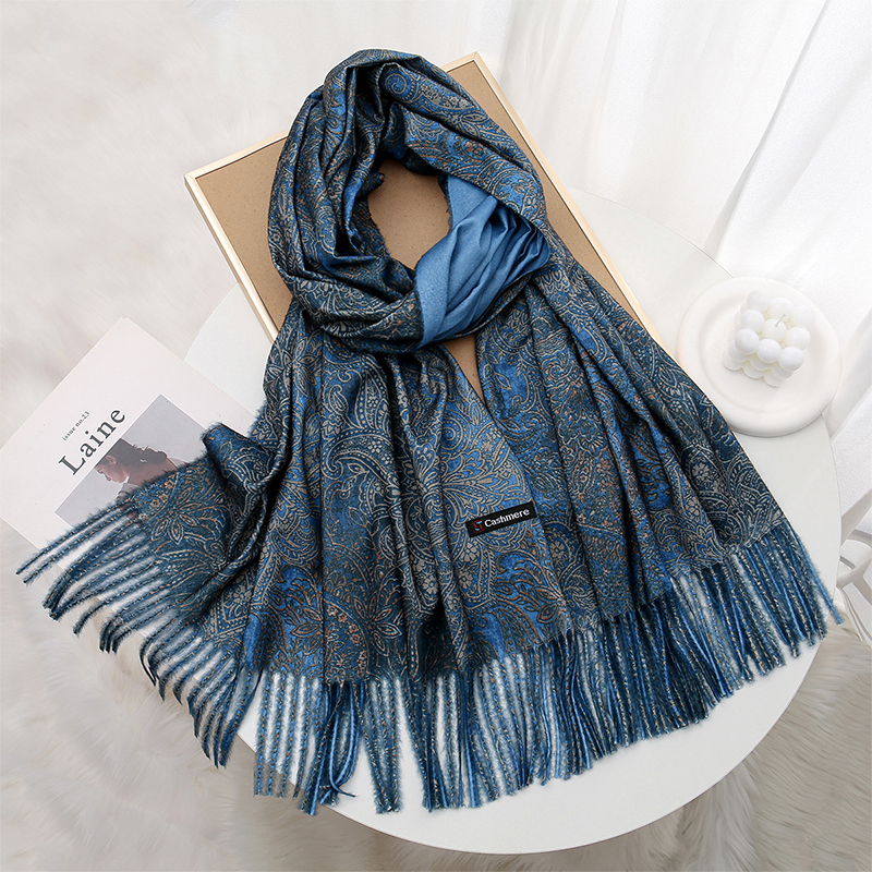 Luxury Paisley Pashmina Shawl  - đánh giá và giá Ethnic Fashion Designer