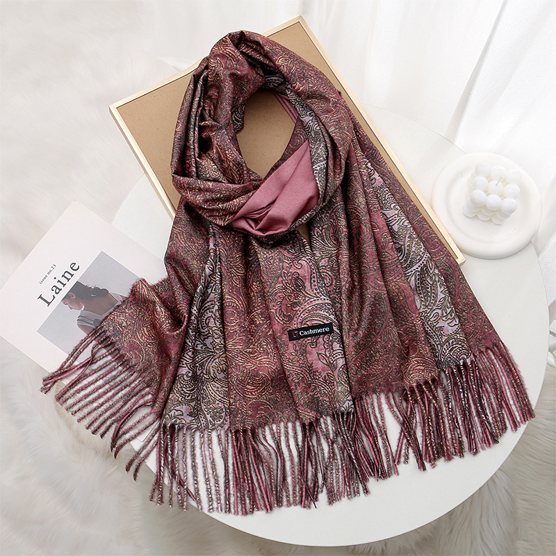 Luxury Paisley Pashmina Shawl  - đánh giá và giá Ethnic Fashion Designer