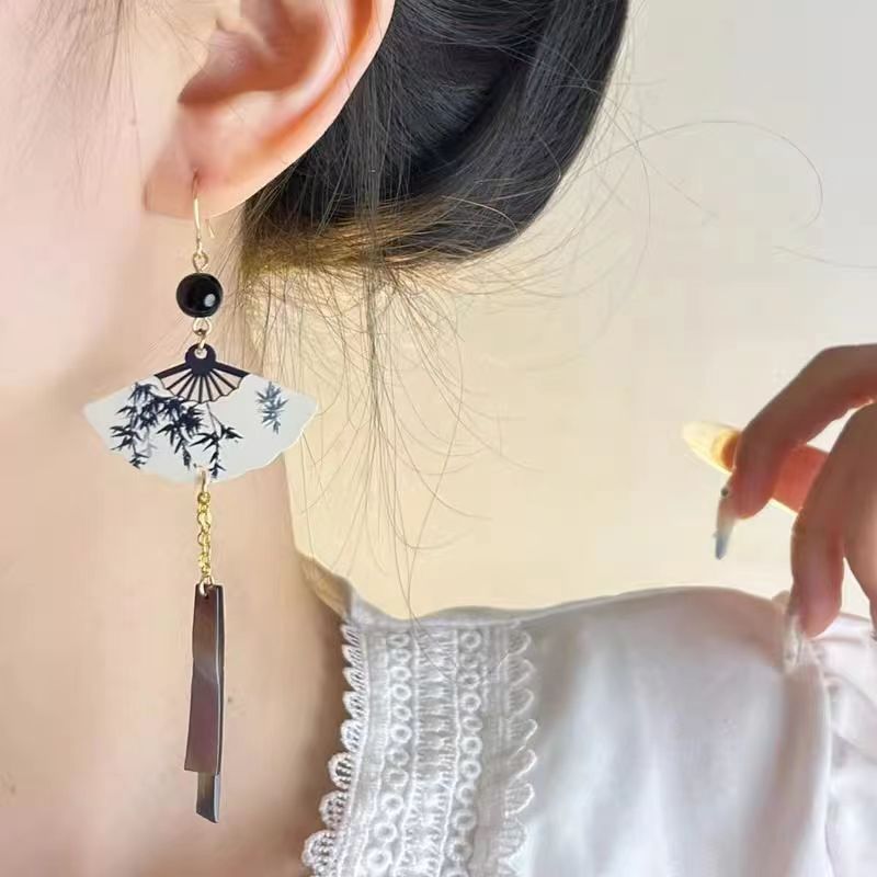 1pc New Retro Chinese Fan Shel - đánh giá và giá Latest Ethnic Fashion For Women