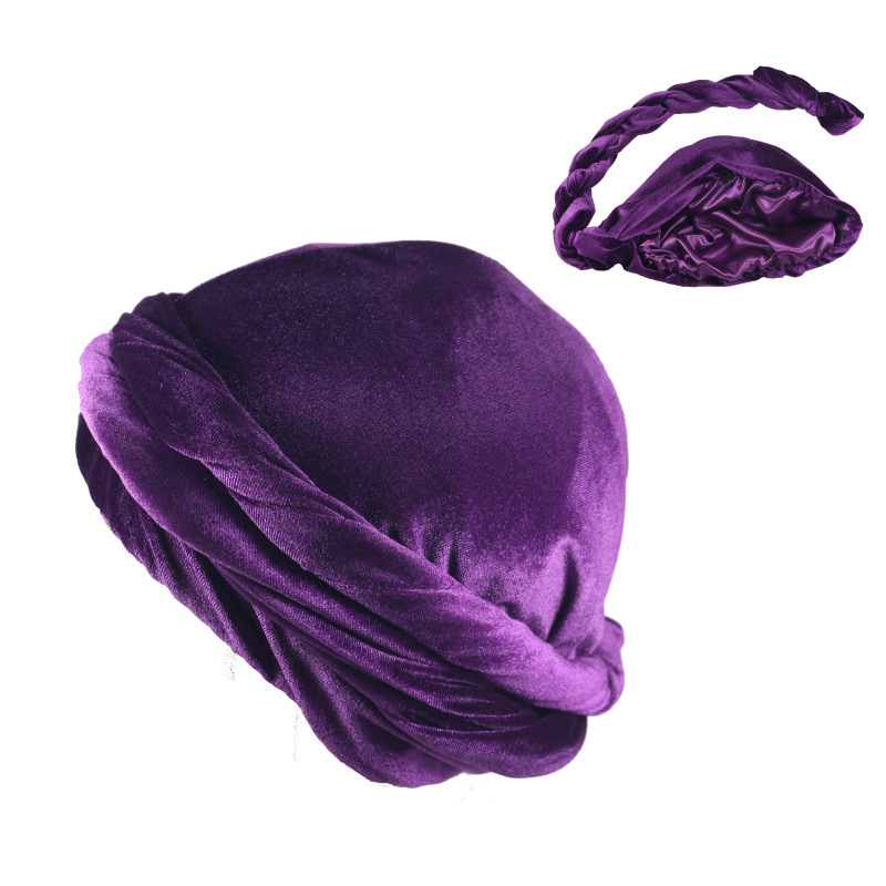 Solid Color Men's Velvet Head  - đánh giá và giá Ethnic Fashion Designer