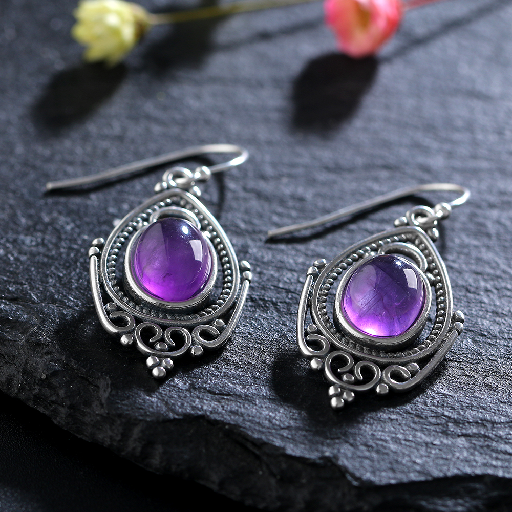 S925 Silver Earrings Jewelry 8 - đánh giá và giá Ethnic Fashion Boutique