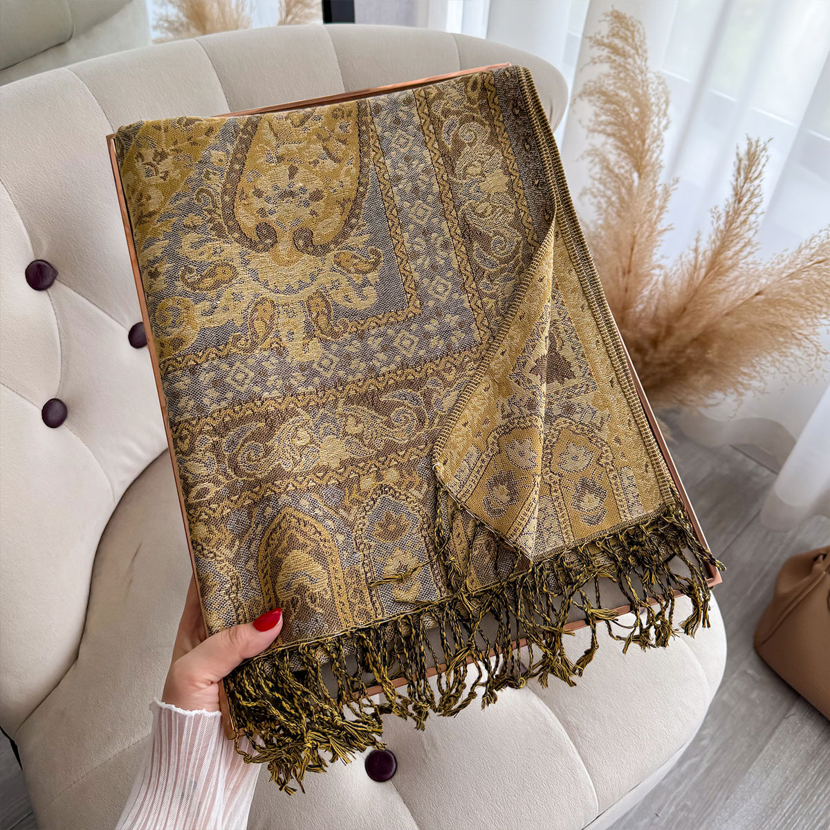 2025 Tassel Blanket Design Eth - đánh giá và giá Ethnic Fashion Designer