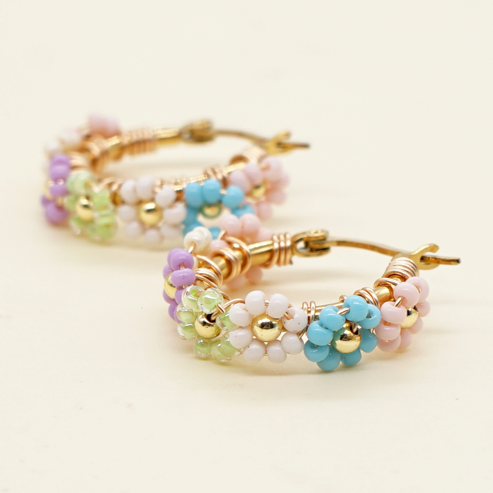 Boho Miyuki Flower Moon Cross  - đánh giá và giá Latest Ethnic Fashion For Women