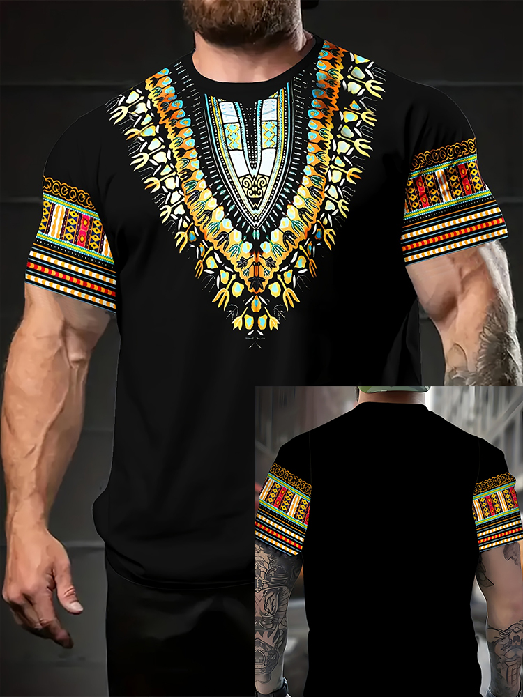 Summer Retro Ethnic Pattern T- - đánh giá và giá Ethnic Fashion Boutique