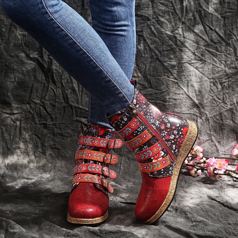 Brand Women's Boots 2026 Sprin - đánh giá và giá Ethnic Fashion Designer