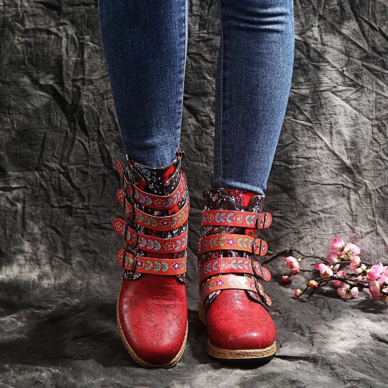 Brand Women's Boots 2026 Sprin - đánh giá và giá Ethnic Fashion Designer