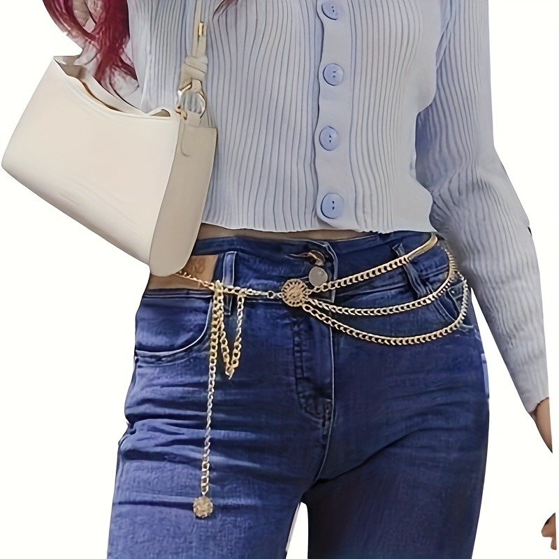 Retro Ethnic Style Body Chain, - đánh giá và giá Ethnic Fashion Designer